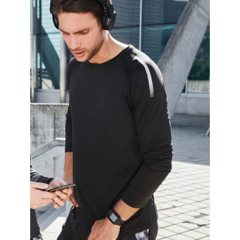 felpe uomo personalizzate - Men's Sports Shirt Long-Sleeved