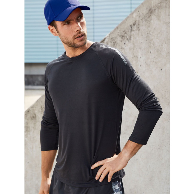 felpe uomo personalizzate - Men's Sports Shirt Long-Sleeved
