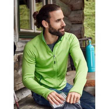 pile uomo personalizzati con logo  - Men's Stretchfleece Jacket