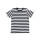 T-shirt personalizzabile Mantis in cotone con righe sulle maniche