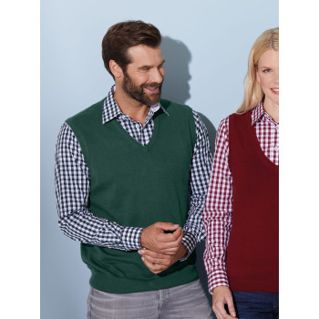 maglioni personalizzabili con logo - Men's V-Neck Pullover