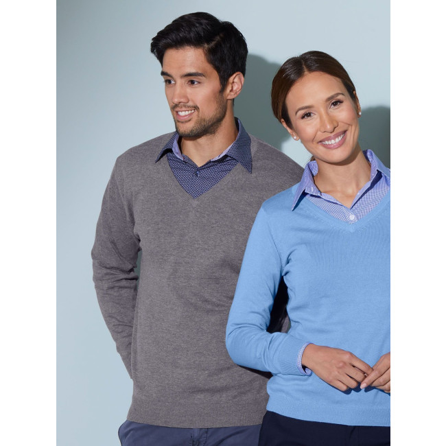 maglioni personalizzabili con logo - Men's V-Neck Pullover