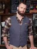 Men's Waistcoat Jeans-Style