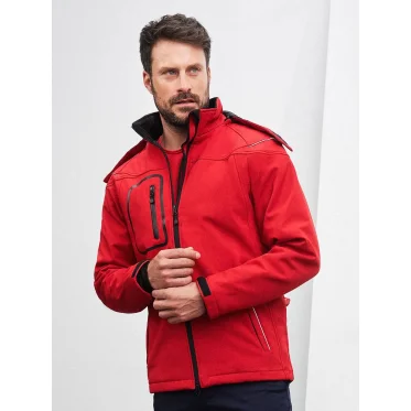 Giacca softshell personalizzabile Daiber triplo strato idrorepellente