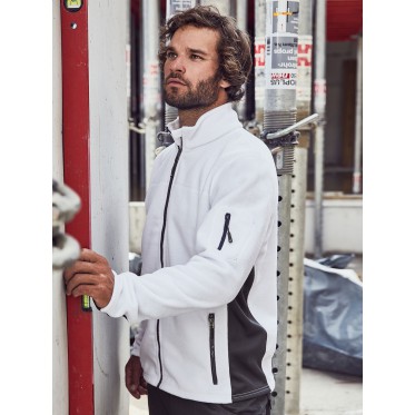 Abbigliamento da lavoro edile personalizzato - Men's Workwear Fleece Jacket - Strong