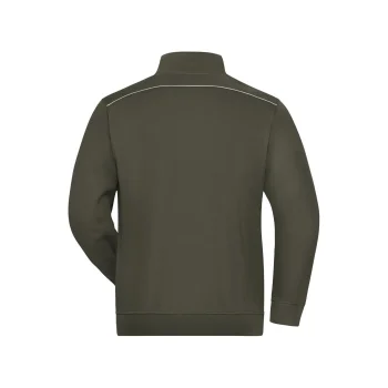 Men's Workwear Sweat-Jacket - Solid