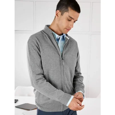 Men's Zip Cardigan