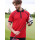 Men's Zip-Polo personalizzabile Daiber in poliestere traspirante con zip YKK