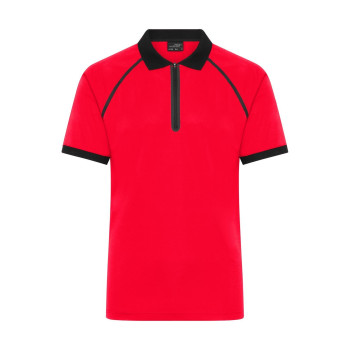 Men's Zip-Polo