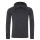 Felpa con cappuccio personalizzabile Just Cool maniche raglan elasticizzata