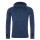 Felpa con cappuccio personalizzabile Just Cool maniche raglan elasticizzata