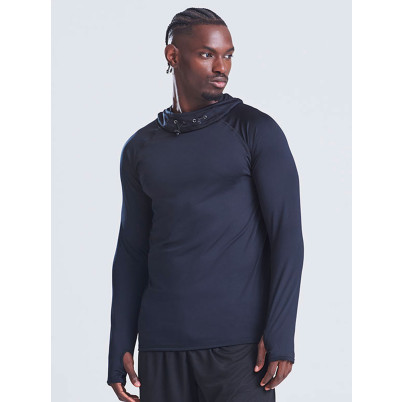 Mens Cool Cowl Neck Top