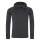 Felpa con cappuccio personalizzabile Just Cool maniche raglan elasticizzata