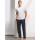 Pantalone personalizzabile Skinnifit in cotone elasticizzato con vita regolabile