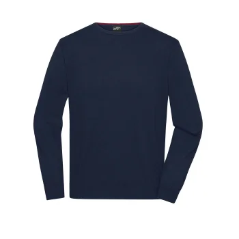 Mens' Round-Neck Pullover