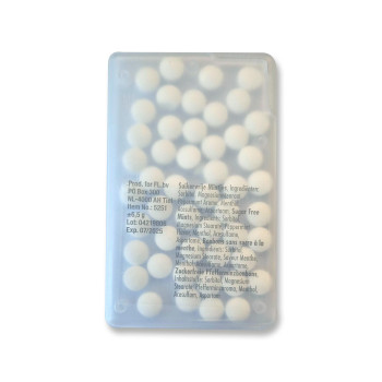 Caramelle cioccolatini personalizzati con logo - Mentine rettangolo, custodia in PP Judith