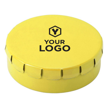 Caramelle cioccolatini personalizzati con logo - Mentine tascabili, custodia in latta Anika