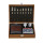 Set Wine personalizzabile con custodia scacchiera integrata e accessori
