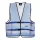 Mesh funzionale personalizzabile Korntex con strisce riflettenti e velcro regolabile