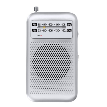 Radio vintage personalizzabile con ricezione AM/FM e altoparlante 3W