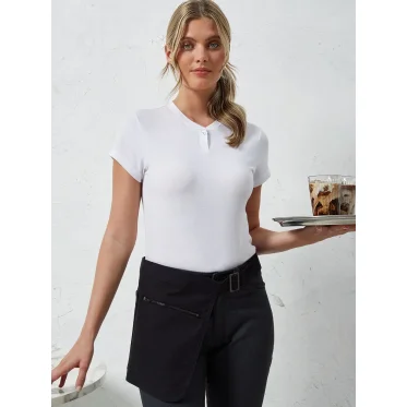 Metro Utility Hip Apron personalizzato Premier cotone canvas con tasca denim zip