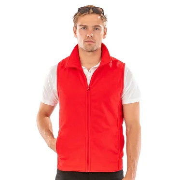 Core Micro Fleece Gilet personalizzabile Result leggero e traspirante