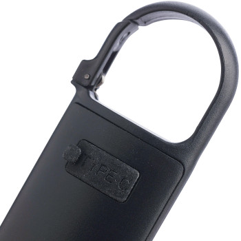 gadget ecologici con logo - Mini torcia in ABS riciclato con batteria ricaricabile Zai