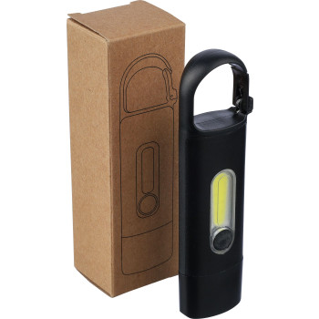 Mini torcia in ABS riciclato con batteria ricaricabile Zai