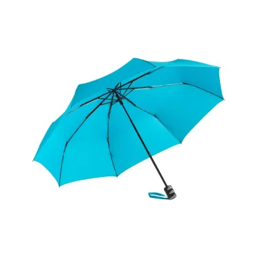 Mini umbrella personalizzabile Fare con sistema windproof e impugnatura ecosostenibile