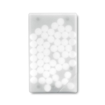 Caramelle personalizzate con logo - MINTCARD - Dispenser per mentine