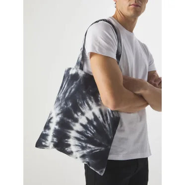 Borsa shopper personalizzabile Rock and Roll in 100% cotone organico