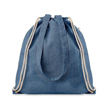 Zaini con lacci personalizzati con logo - MOIRA DUO - Sacca in RPET