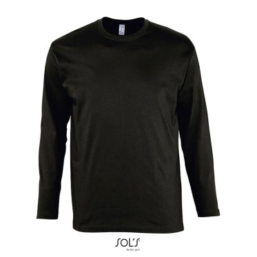 Maglietta a manica lunga personalizzabile cotone semipettinato jersey