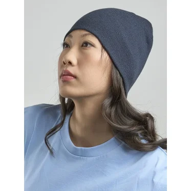 Berretto personalizzabile Atlantis doppio strato in poliestere riciclato