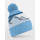 Mountain Peaks Pom Pom Beanie personalizzabile Beechfield con pom pom sostenibile