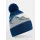 Mountain Peaks Pom Pom Beanie personalizzabile Beechfield con pom pom sostenibile