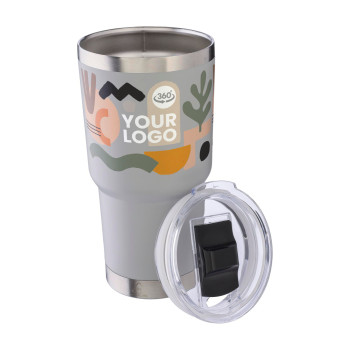 Tazze termiche personalizzate con logo - Mug da viaggio Arnold | 590 ml