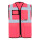 Gilet di sicurezza personalizzato Korntex multifunzionale con fasce riflettenti