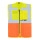 Gilet di sicurezza personalizzato Korntex multifunzionale con fasce riflettenti