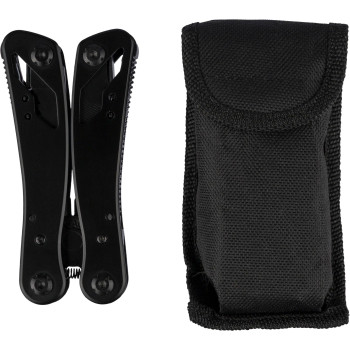 Gadget tecnologici personalizzati - Multi tools 13 funzioni in alluminio nero Ariane