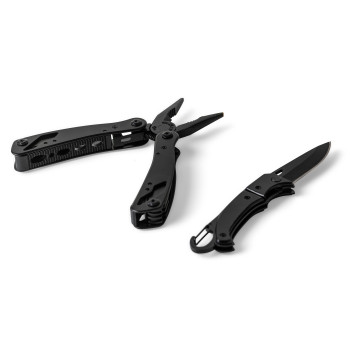 Gadget tecnologici personalizzati - Multi tools 13 funzioni in alluminio nero Ariane