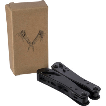 Gadget tecnologici personalizzati - Multi tools 13 funzioni in alluminio nero Ariane