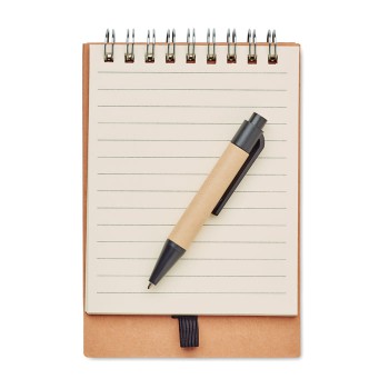 Blocchetti fogli adesivi personalizzati con logo - MULTIBOOK - Blocco notes con penna e fogli