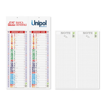 Calendari olandesi 2026 personalizzati - MULTICOLOR DUE