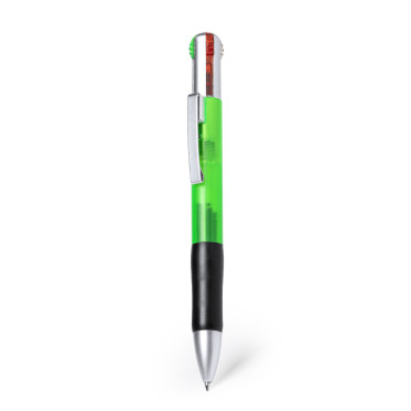 Biro 4 in 1 Multifour personalizzabile con inchiostri blu rosso nero verde