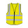 Multi Functional Vest personalizzabile Korntex bande riflettenti 3M