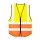 Multi Functional Vest personalizzabile Korntex bande riflettenti 3M