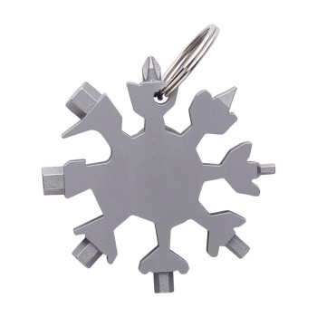 Utensili Multifunzione personalizzabili con logo - Multiutensile Abel | Inox | 17 funzioni