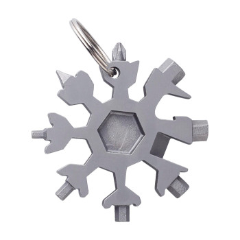 Utensili Multifunzione personalizzabili con logo - Multiutensile Abel | Inox | 17 funzioni