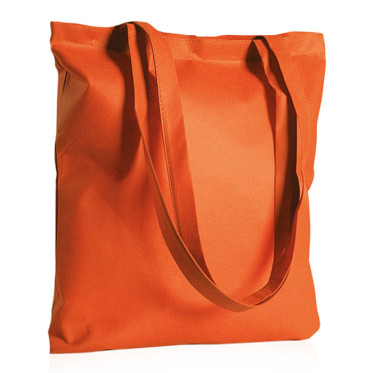 Shopper in TNT personalizzabile manici lunghi 38x42 cm resistente